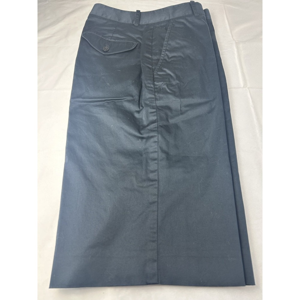 ralph lauren gold classic golf fit bermuda shorts womens size 2 flat front navy